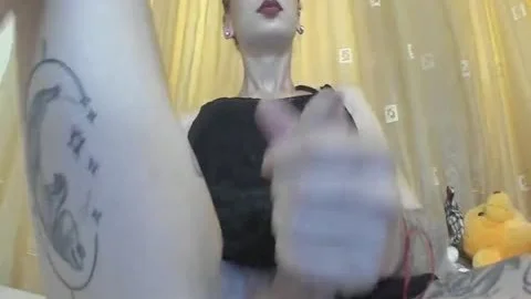 Missletiblane Closeup Real spunk flow