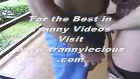 blonde Bombshell shemale gets hammered And