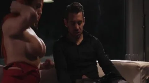 concupiscent dude Enjoys Grinding On Transbabe Aspen Brooks Top In Cowgirl