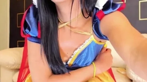 Victoriavx Wearing pretty Satin suit