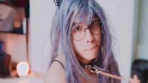 attractive oriental Sissy Cat butthole