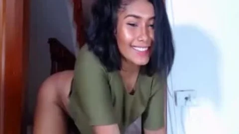 Smiling Ladyboy cam Teasing