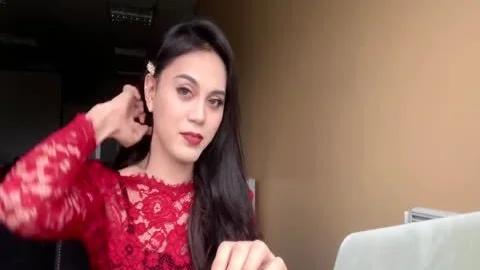 Mel Cross - Little Red costume Life As A Crossdresser Ladyboy