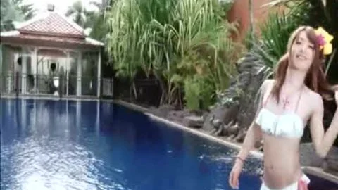 Outdoor shemale jerk off And arse Play