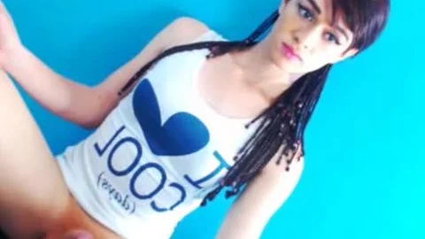 small teen Trangirl shlong Jerking