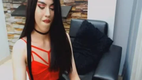 yummy ladyman In Red Hard Jacking