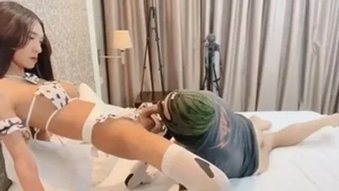 Anastasia Milking The Cowgirl