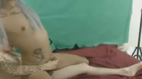 sexy ladyboy Lustfully Rides penis