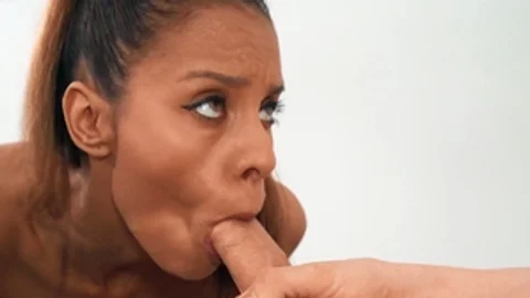 Trans Angels: Blowjobs with Casey Kisses in tiny thongs