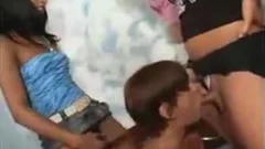 sleazy teen gangbanged By Ladyboys
