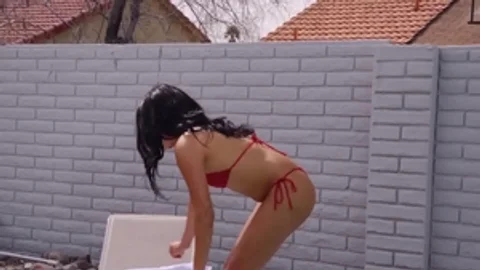 TransAngels.com: Latina Sharnell Dupree blowjobs outdoors